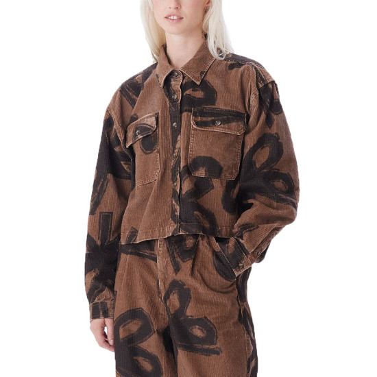 Obey Γυναικείο πουκάμισο Nabi Cord Shirt